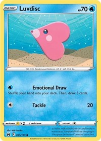 Luvdisc (35) - SWSH: Crown Zenith (CRZ)