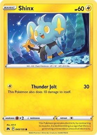 Shinx (40) (40) - SWSH: Crown Zenith (CRZ)