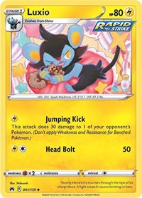 Luxio (41) (41) - SWSH: Crown Zenith (CRZ)