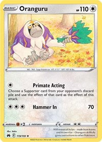 Oranguru (119) - SWSH: Crown Zenith (CRZ)
