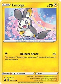 Emolga (47) - SWSH: Crown Zenith (CRZ)