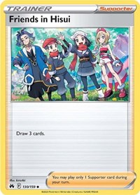 Friends in Hisui (130) - SWSH: Crown Zenith (CRZ)
