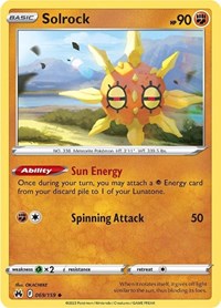 Solrock (69) - SWSH: Crown Zenith (CRZ)