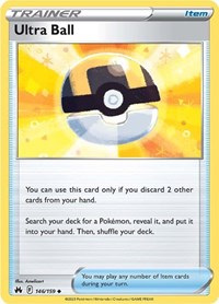 Ultra Ball (146) - SWSH: Crown Zenith (CRZ)