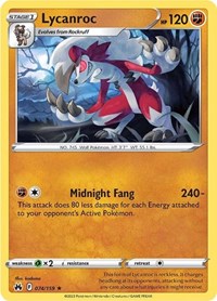 Lycanroc (74) - SWSH: Crown Zenith (CRZ)