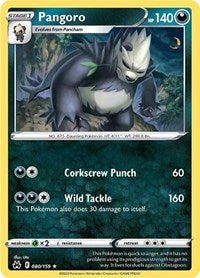 Pangoro (80) - SWSH: Crown Zenith (CRZ)