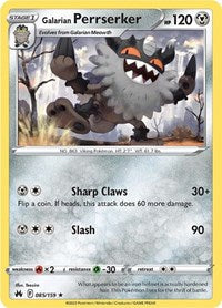 Galarian Perrserker (85) - SWSH: Crown Zenith (CRZ)