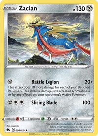 Zacian (94) - SWSH: Crown Zenith (CRZ)