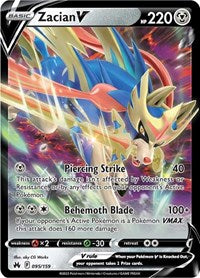 Zacian V (95) - SWSH: Crown Zenith (CRZ)