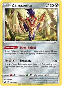 Zamazenta (97) - SWSH: Crown Zenith (CRZ)