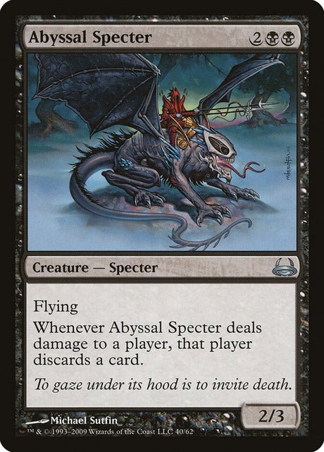 Abyssal Specter (40) - Duel Decks: Divine vs. Demonic (DDC)