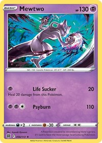 Mewtwo - 056/172 (Cosmos Holo) (56) - Miscellaneous Cards & Products (MCAP)