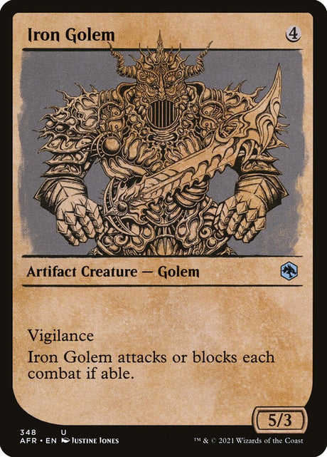 Iron Golem (348) - Adventures in the Forgotten Realms (AFR)