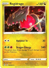 Regidrago - 124/203 (Cosmos Holo) (124) - Miscellaneous Cards & Products (MCAP)