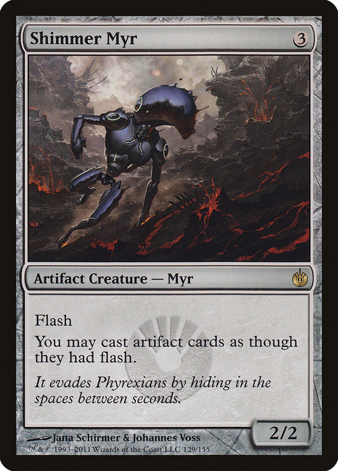 Shimmer Myr (129) - Mirrodin Besieged (MBS)