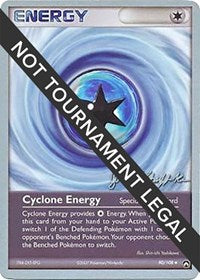 Cyclone Energy - 2007 (Jeremy Scharff-Kim) (90) - World Championship Decks (WCD)