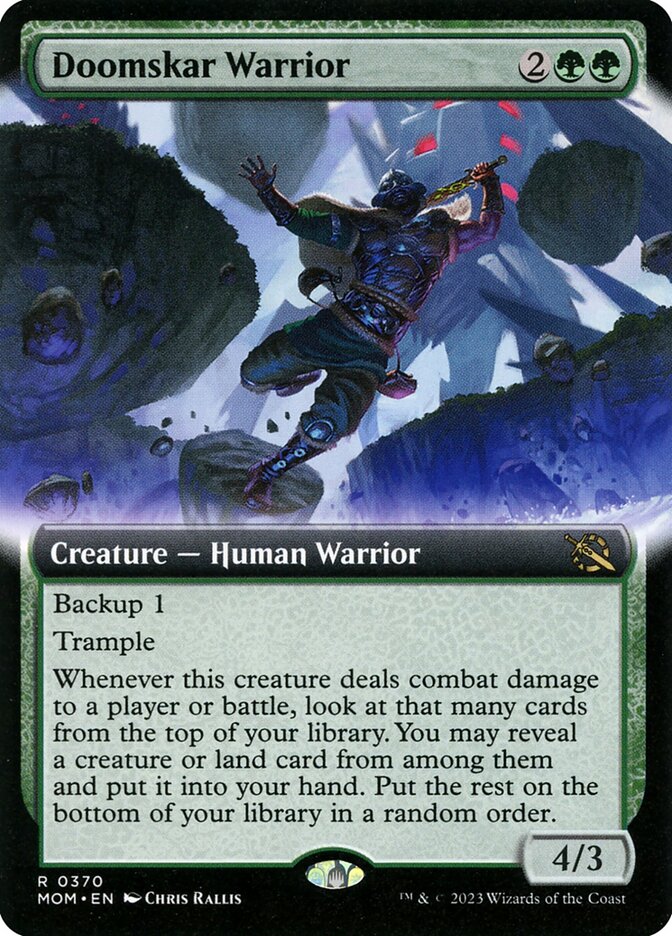 Doomskar Warrior (370) - March of the Machine (MOM)