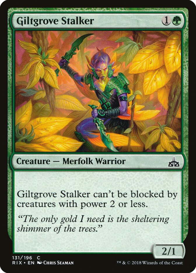 Giltgrove Stalker (131) - Rivals of Ixalan (RIX)