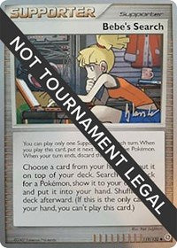 Bebe's Search - 2008 (Dylan Lefavour) (119) - World Championship Decks (WCD)