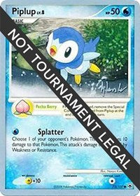 Piplup (72) - 2008 (Dylan Lefavour) (72) - World Championship Decks (WCD)