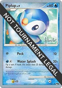 Piplup (15) - 2008 (Dylan Lefavour) (15) - World Championship Decks (WCD)