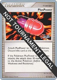 PlusPower - 2008 (Paul Atanassov) (121) - World Championship Decks (WCD)