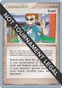 Scott - 2008 (Tristan Robinson) (81) - World Championship Decks (WCD)