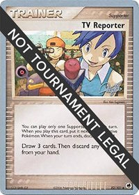 TV Reporter - 2008 (Paul Atanassov) (82) - World Championship Decks (WCD)