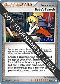 Bebe's Search - 2009 (David Cohen) (89) - World Championship Decks (WCD)