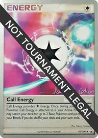 Call Energy - 2009 (David Cohen) (92) - World Championship Decks (WCD)