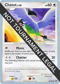 Chatot - 2009 (Stephen Silvestro) (55) - World Championship Decks (WCD)