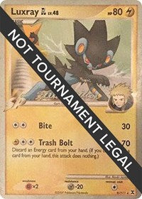 Luxray GL - 2009 (Stephen Silvestro) (9) - World Championship Decks (WCD)