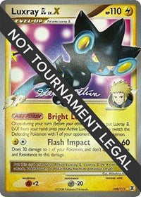 Luxray GL LV.X - 2009 (Stephen Silvestro) (109) - World Championship Decks (WCD)