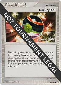Luxury Ball - 2009 (Jason Martinez) (86) - World Championship Decks (WCD)