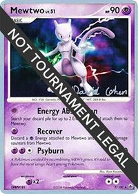 Mewtwo - 2009 (David Cohen) (9) - World Championship Decks (WCD)