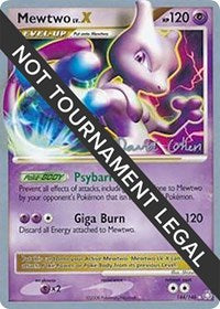 Mewtwo LV.X - 2009 (David Cohen) (144) - World Championship Decks (WCD)