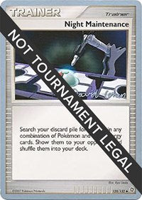 Night Maintenance - 2009 (David Cohen) (120) - World Championship Decks (WCD)