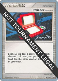 Pokedex (HANDY910is) - 2009 (Jason Martinez) (114) - World Championship Decks (WCD)