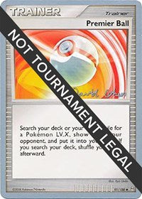 Premier Ball - 2009 (David Cohen) (91) - World Championship Decks (WCD)