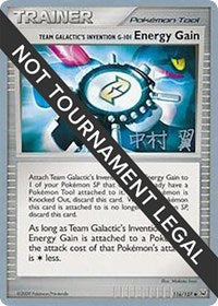 Team Galactic's Invention G-101 Energy Gain - 2009 (Tsubasa Nakamura) (116) - World Championship Decks (WCD)