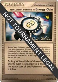 Team Galactic's Invention G-101 Energy Gain - 2009 (Stephen Silvestro) (116) - World Championship Decks (WCD)
