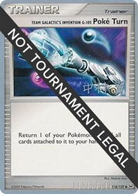 Team Galactic's Invention G-105 Poke Turn - 2009 (Tsubasa Nakamura) (118) - World Championship Decks (WCD)