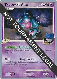 Toxicroak G (40) - 2009 (Tsubasa Nakamura) (40) - World Championship Decks (WCD)