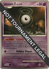 Unown - 2009 (Stephen Silvestro) (57) - World Championship Decks (WCD)