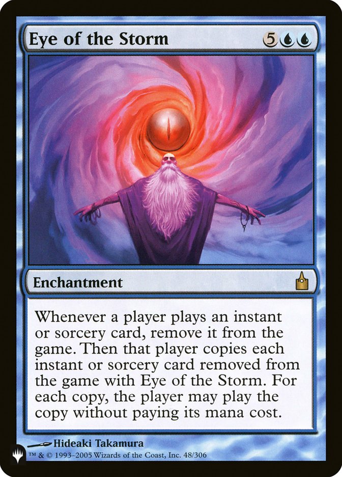 Eye of the Storm - The List (PLST)
