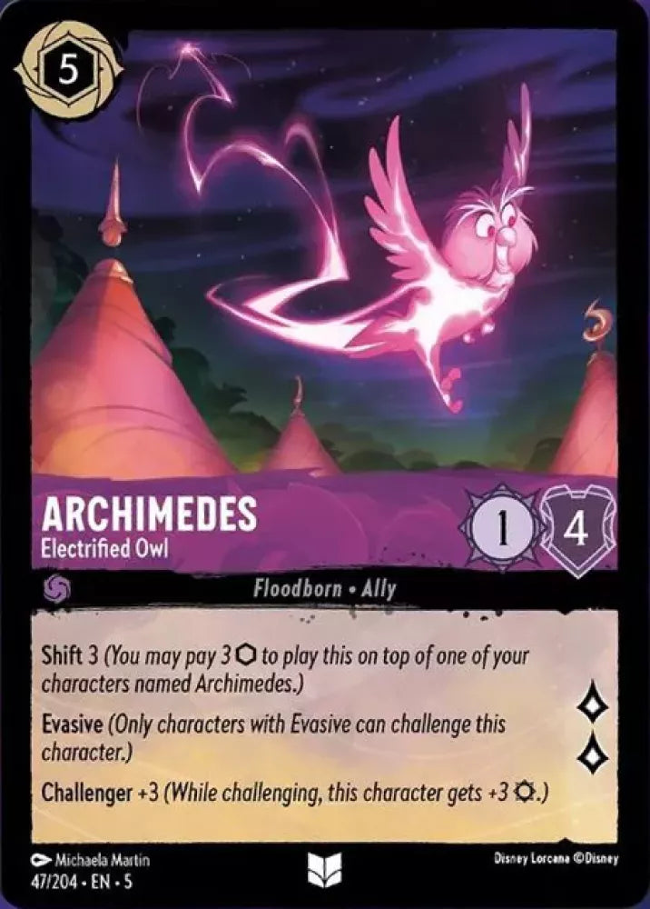 Archimedes - Electrified Owl - [Foil] Shimmering Skies (5)