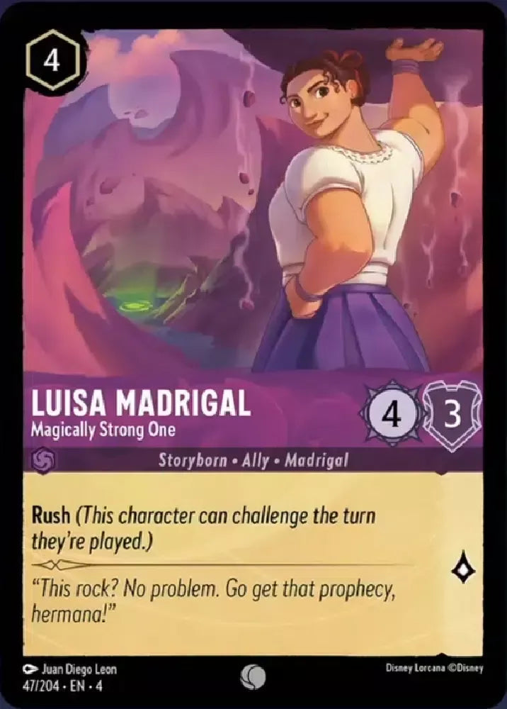 Luisa Madrigal - Magically Strong One - [Foil] Ursula's Return (4)