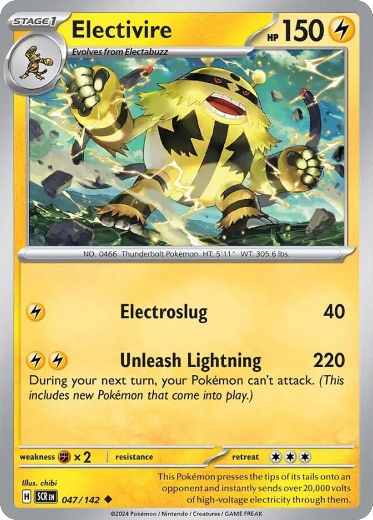 Electivire (47/142) - Stellar Crown (SCR)
