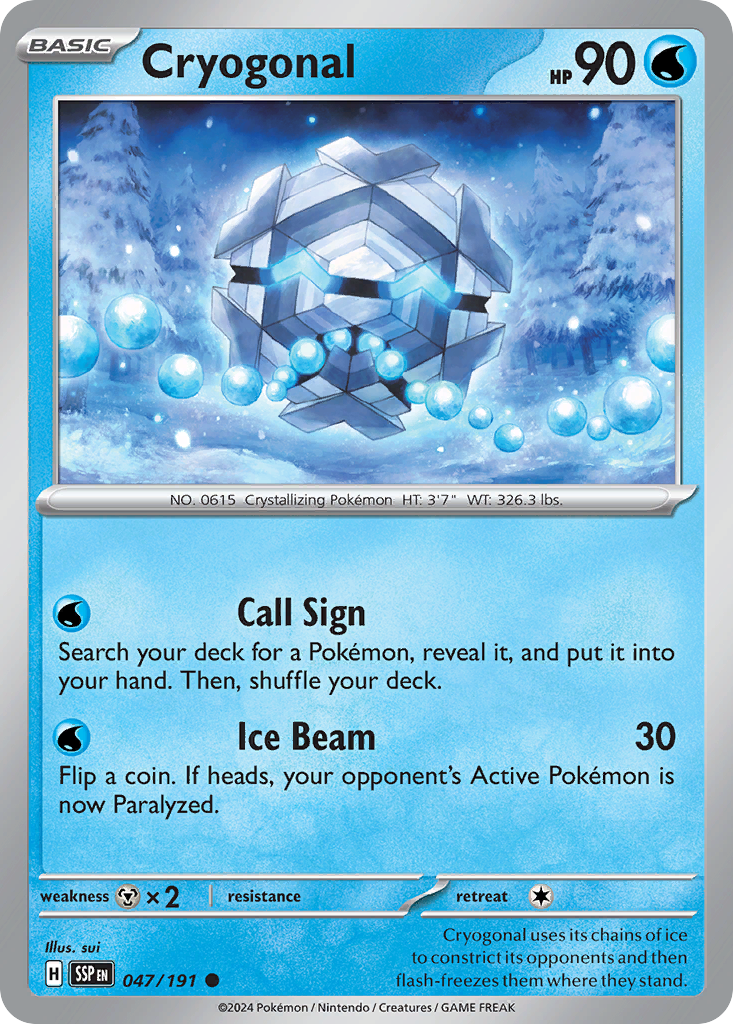 Cryogonal (47/191) - Surging Sparks (SSP)