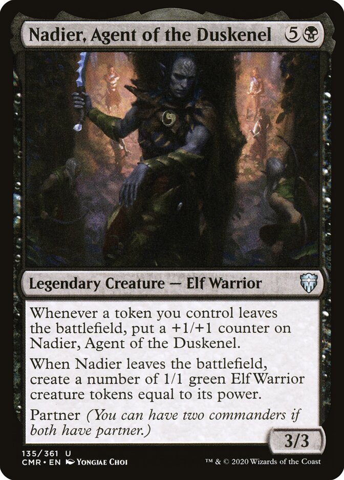 Nadier, Agent of the Duskenel (135) - Commander Legends (CMR)